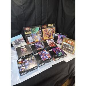 11 Star wars Puzzles Vintage All There , Special Edition & Disney Great Shape